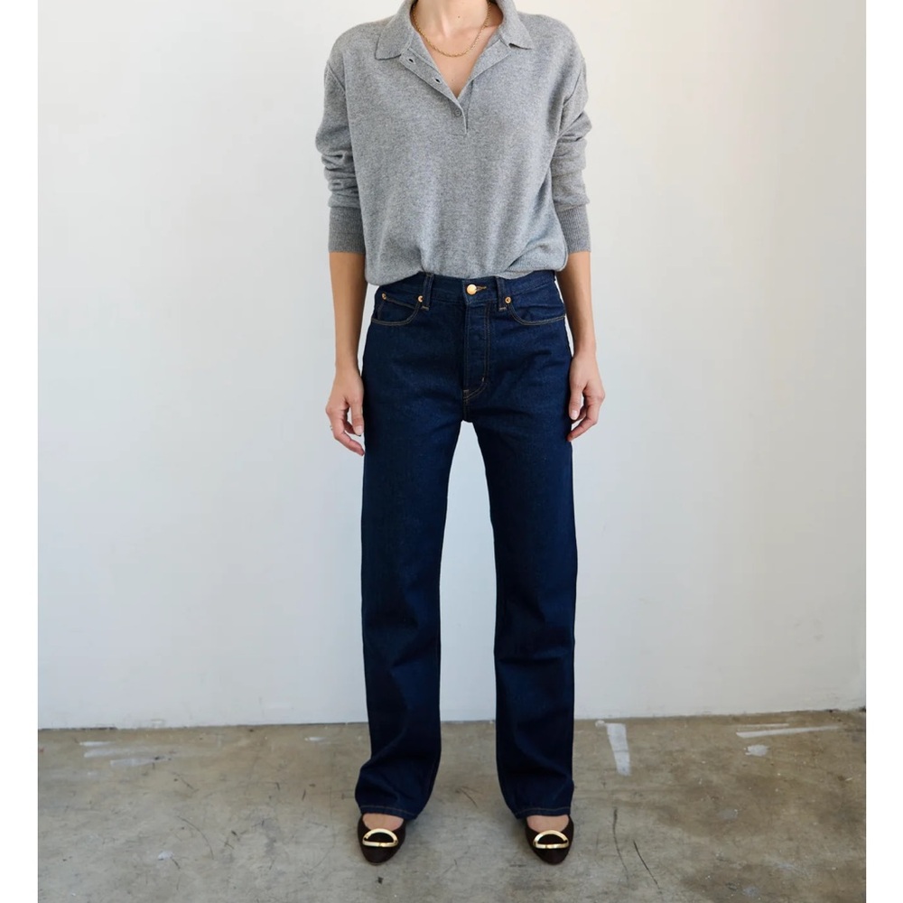 NWOT Jamie Haller The Easy Jean in Raw Rinse